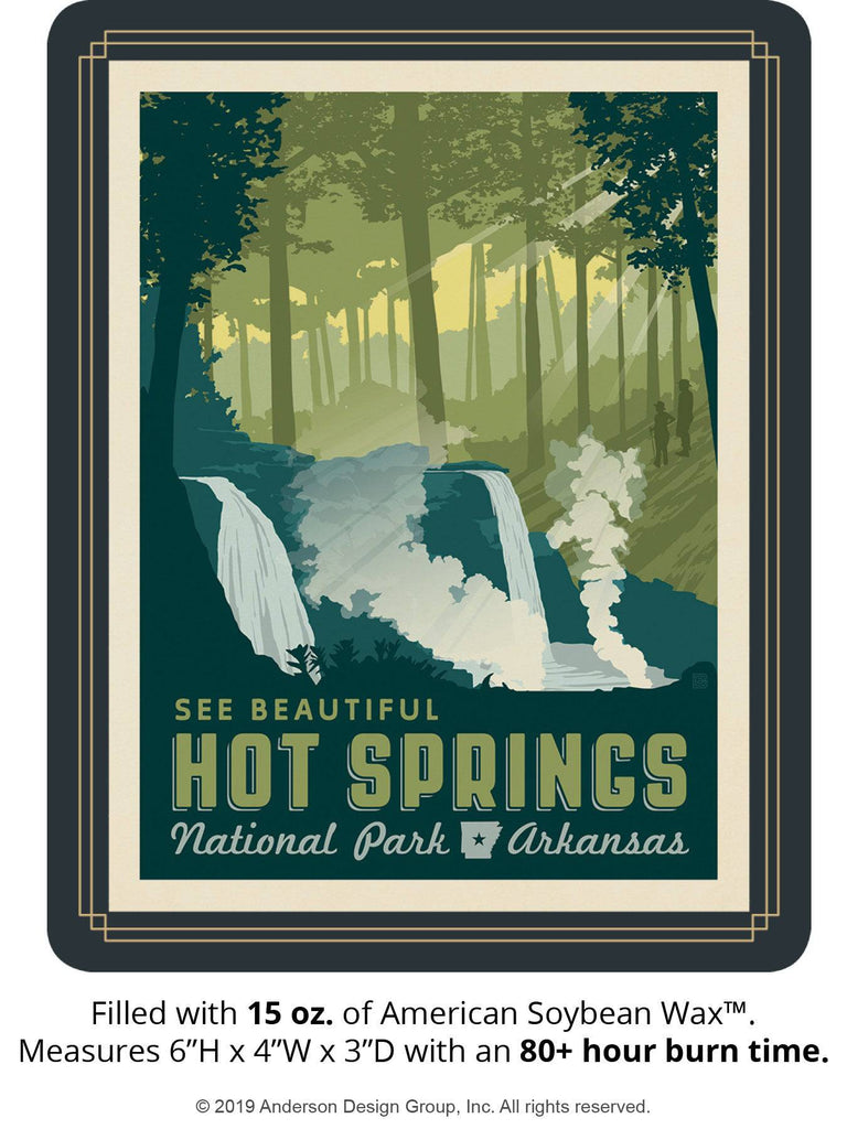 Hot Springs Keepsake Jar - De-lightful Destinations