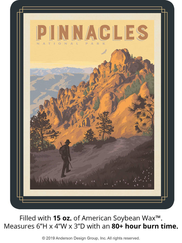 Pinnacles Keepsake Jar: High Peaks Trail - De-lightful Destinations