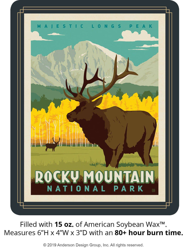 Rocky Mountain Keepsake Jar: Longs Peak - De-lightful Destinations