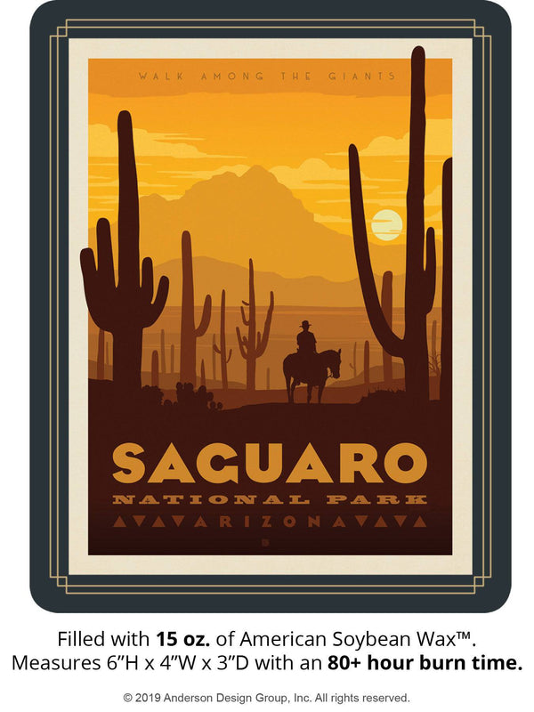 Saguaro Keepsake Jar - De-lightful Destinations